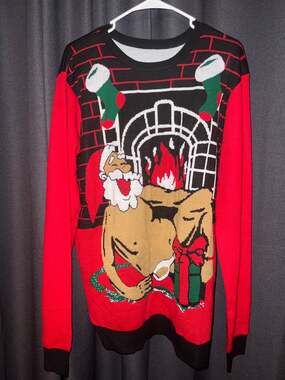 Ugly Christmas Sweater Size XL
